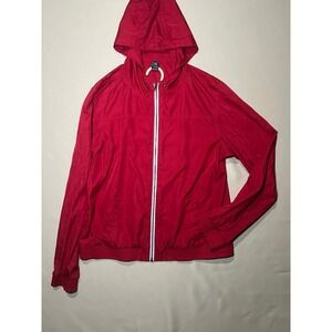 Lightweight maroon‎ Z-Line windbreaker size XL